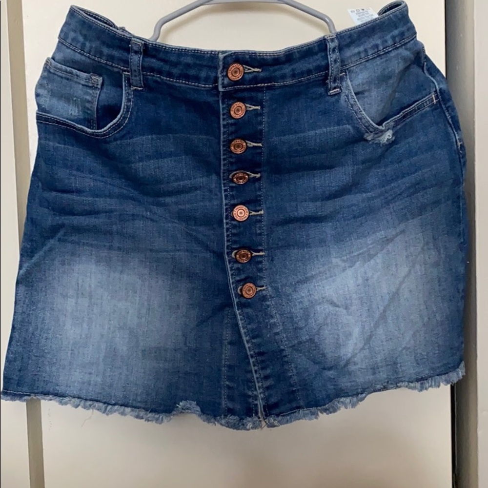 Denim skirt